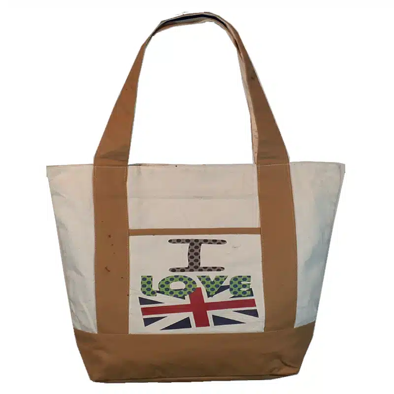 Zip-Closure Canvas Totes