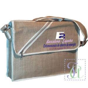 6. Custom jute bags for conferences