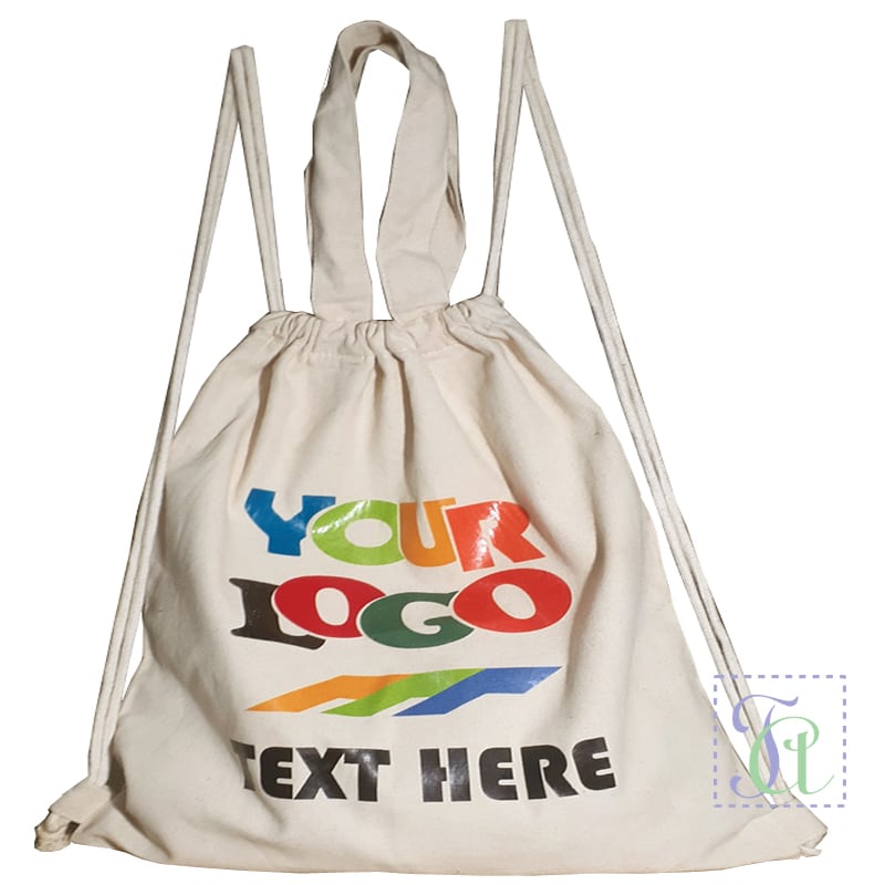 personalized drawstring backpack