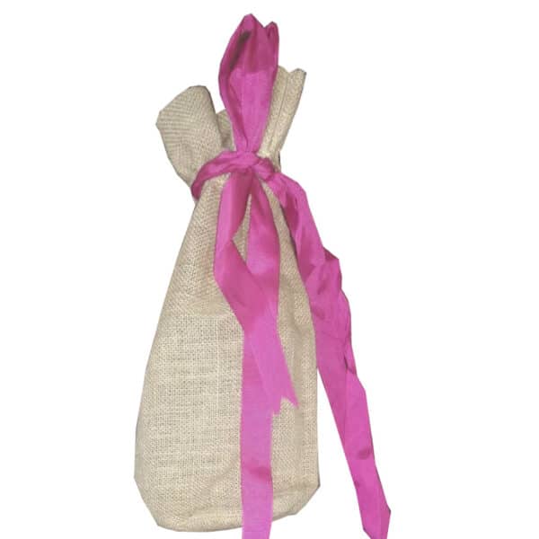 Hessian Wine Gift Bags