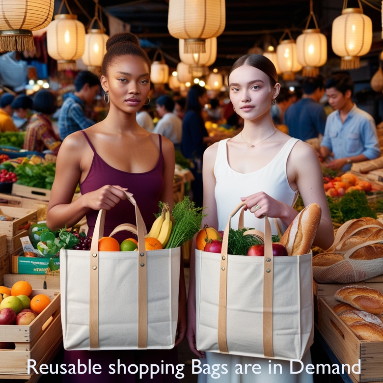 reusbale shopping bags