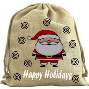 Jute Christmas bags