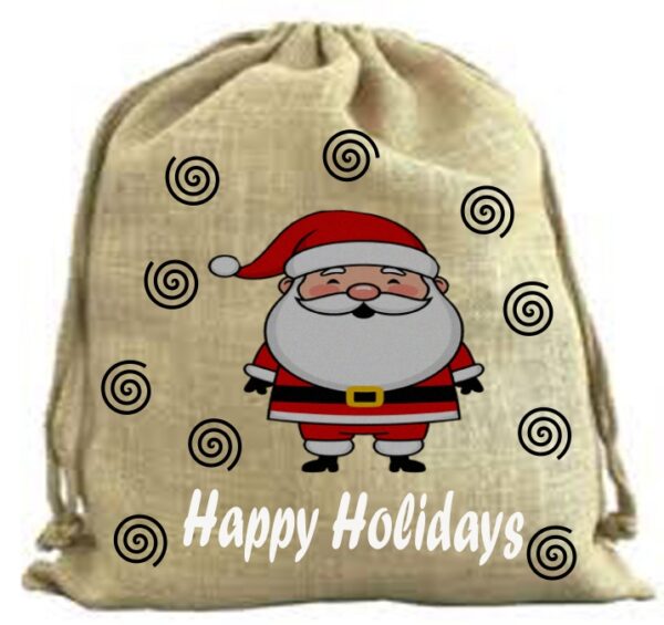 Jute Christmas bags