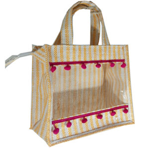 Burlap Return Gift Pouches (