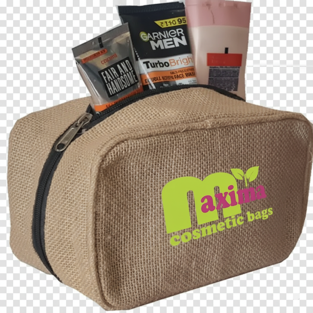 jute cosmetic bags wholesale