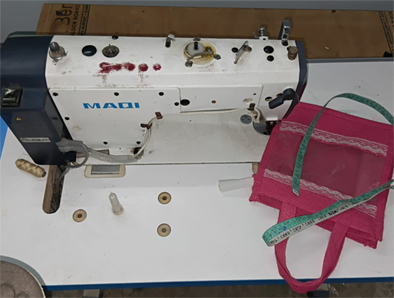 stitching machine to stitching bags