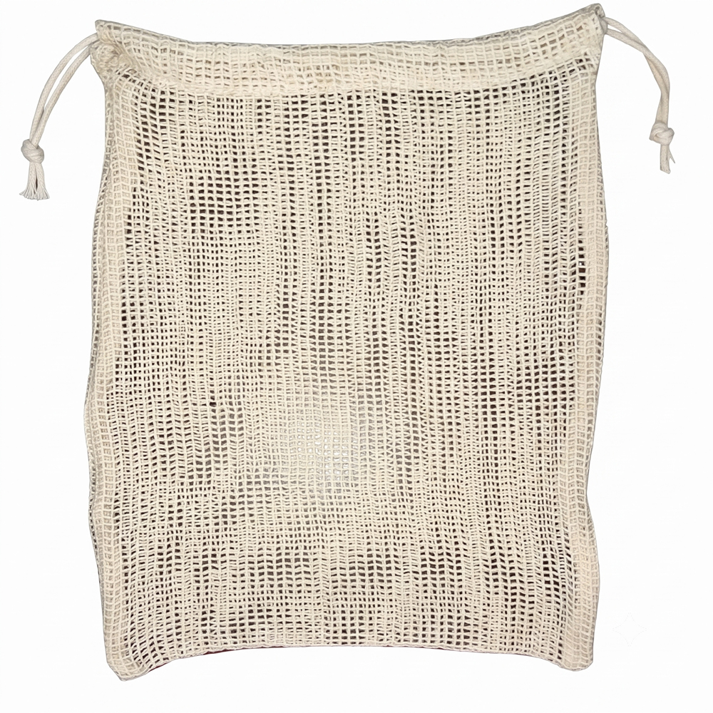 Wholesale cotton net drawstring bags